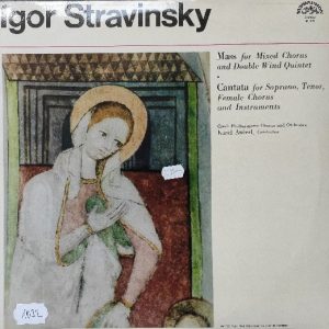 Igor Stravinsky, Karel Ančerl Conducts The Tschechische Philharmonie ‎– Mass - Cantata (Used Vinyl)