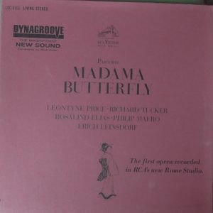 Puccini - Leontyne Price - Richard Tucker - Rosalind Elias - Philip Maero - Erich Leinsdorf ‎– Madama Butterfly (Used Vinyl)(BOX)