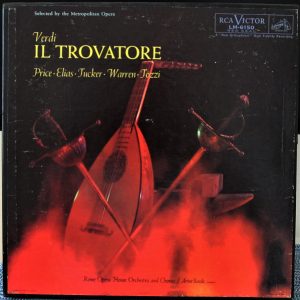 Verdi, Price, Tucker, Warren, Elias, Tozzi ‎– Il Trovatore (Used Vinyl)
