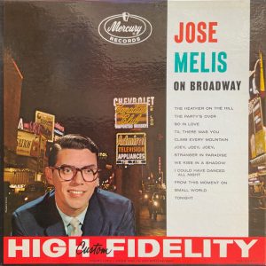 José Melis ‎– On Broadway (Used Vinyl)