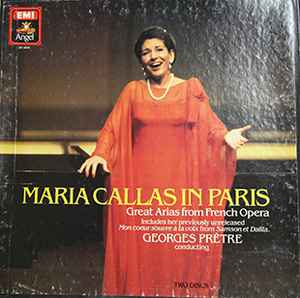 Maria Callas, Georges Prêtre ‎– Maria Callas in Paris (Great Arias From French Opera)(Used Vinyl)