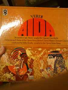 Verdi, Tullio Serafin, Giuseppe Conca, Beniamino Gigli, Maria Caniglia, Ebe Stignani, Gino Bechi, Orchestra And Chorus Of The Opera House, Rome ‎– Aida (Used Vinyl)