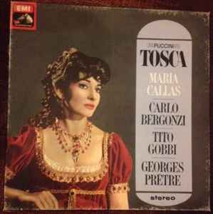 Giacomo Puccini ' Maria Callas ' Carlo Bergonzi ' Tito Gobbi ' Orchestre De La Société Des Concerts Du Conservatoire Paris ' Georges Prêtre ‎– Tosca (Used Vinyl)