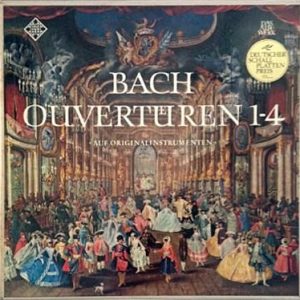 J. S. Bach - Concentus Musicus Wien, Nikolaus Harnoncourt ‎– Ouvertüren Nr. 1-4 (Used Vinyl)