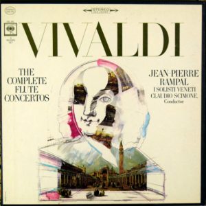 Vivaldi - Jean-Pierre Rampal, I Solisti Veneti, Claudio Scimone ‎– The Complete Flute Concertos (Used Vinyl)