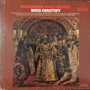 Boris Christoff, Issay Dobrowen, Orchestre National de la Radiodiffusion Francaise - Moussorgsky ‎– Boris Godounoff (Used Vinyl)(BOX)