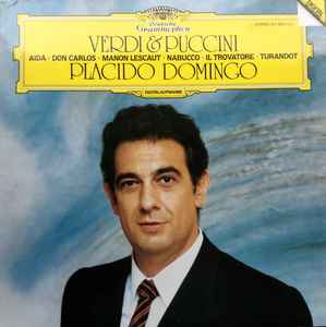 Placido Domingo ‎– Verdi & Puccini (Used Vinyl)