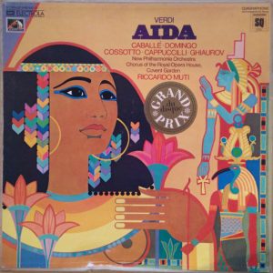 Verdi, Caballé, Domingo, Cossotto, Cappuccilli, Ghiaurov, New Philharmonia Orchestra, Chorus Of The Royal Opera House, Covent Garden, Riccardo Muti – Aida (Used Vinyl)(BOX)