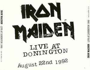 Iron Maiden ‎– Live At Donington (Used CD)