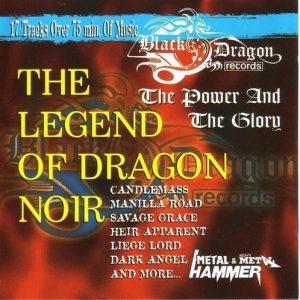 Various ‎– The Legend Of Dragon Noir - The Power And The Glory (Used CD)