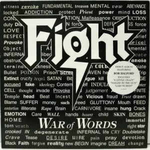 Fight ‎– War Of Words (Used Vinyl)