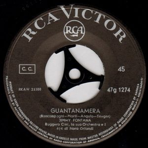 Jimmy Fontana ‎– Guantanamera