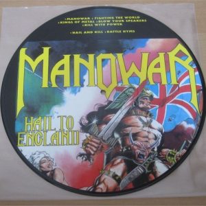 Manowar ‎– Hail to England / Kings of Metal(Used Vinyl)(Pictured)