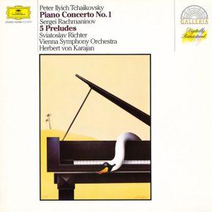 Peter Tschaikowsky / Sergej Rachmaninow- Svjatoslav Richter, Wiener Symphoniker, Herbert von Karajan ‎– Piano Concerto No. 1 / 5 Preludes (Used Vinyl)