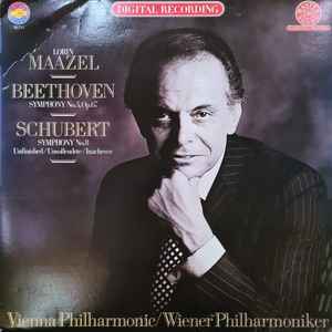 Ludwig van Beethoven, Franz Schubert, Wiener Philharmoniker, Lorin Maazel ‎– Beethoven Symphony No. 5, Op. 67 / Schubert Symphony (Used Vinyl)