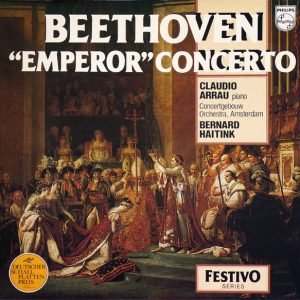 Beethoven, Claudio Arrau, Concertgebouw Orchestra, Bernard Haitink – Piano Concerto No. 5 Emperor (Used Vinyl)