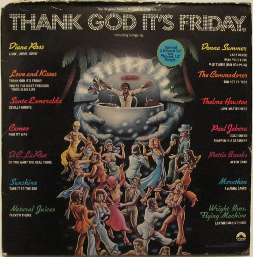 Various – Thank God It's Friday (The Original Motion Picture Soundtrack)(Used Viny)